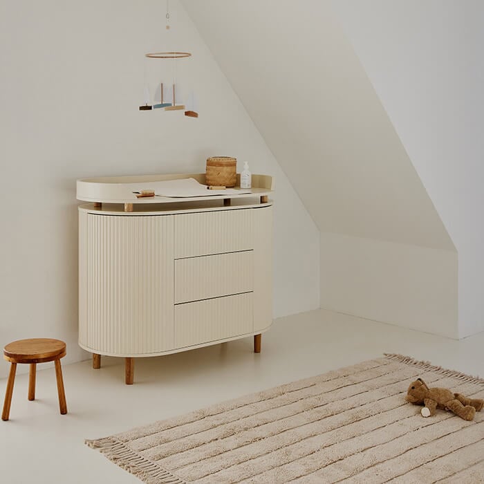Somdot Dressoir voor slaapkamer met 10 afneembare stoffen bakken, 5 Somdot Dressoir voor slaapkamer met 10 afneembare stoffen bakken, 5