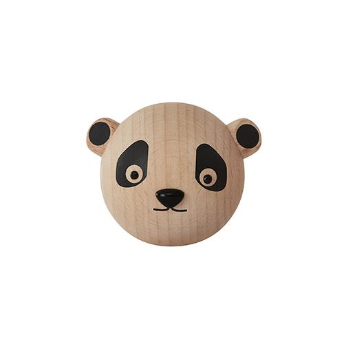 panda houten wandhaakje oyoy lollipop rebels