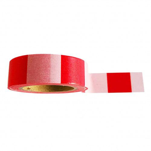Washi tape streepjes - Roze rood - Lollipop Rebels